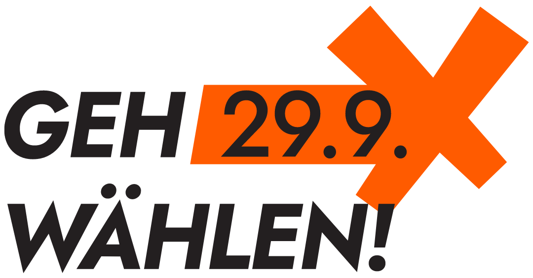 Geh wählen! 29.9.